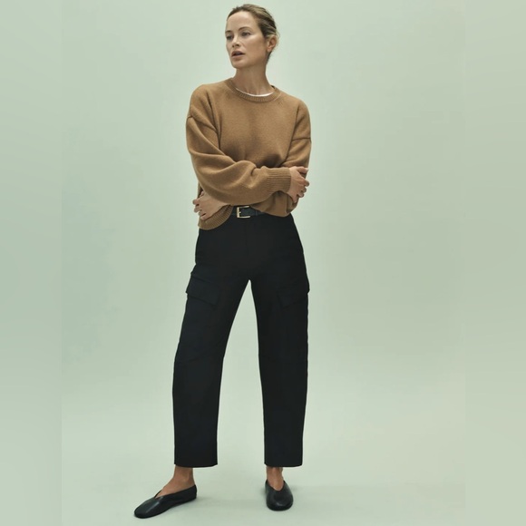 *TRADED* Another Tomorrow Cashmere Camel Sweater - Picture 4 of 11